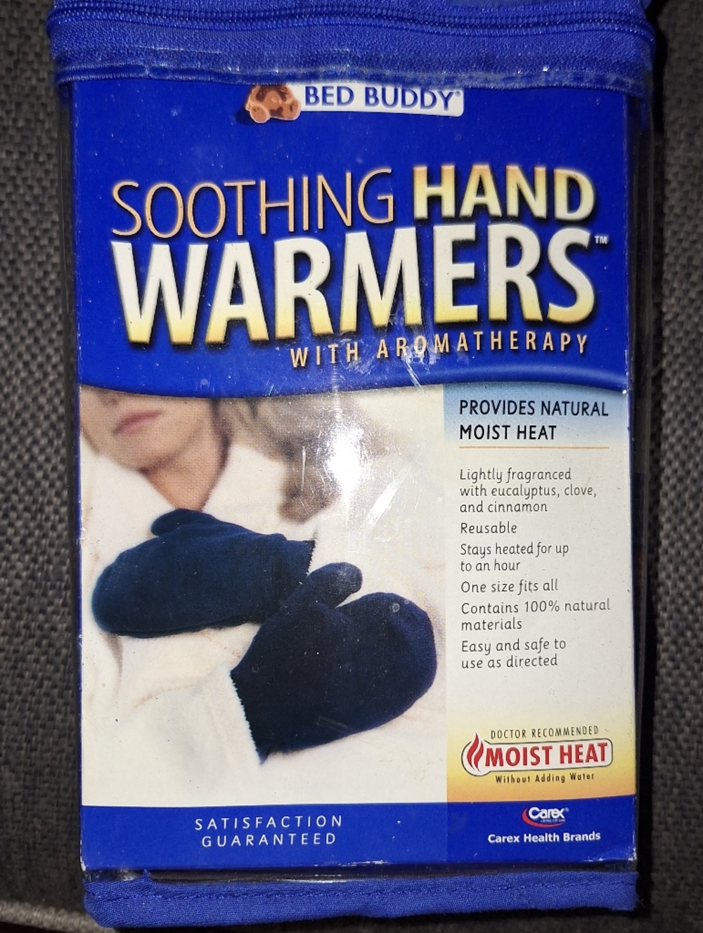 Bed Buddy Soothing Hand Warmers Moist Heat Aromatherapy